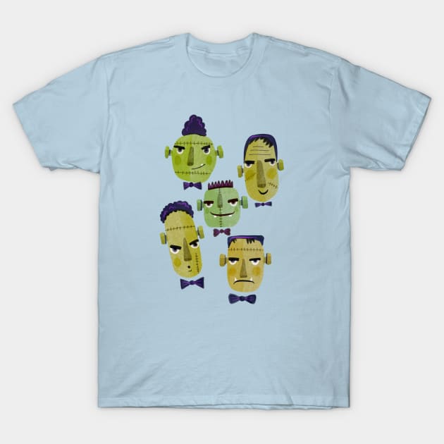 Fancy Frankensteins T-Shirt by Rebelform